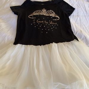 NWT Girl's T-shirt and Tulle Bottom Dress